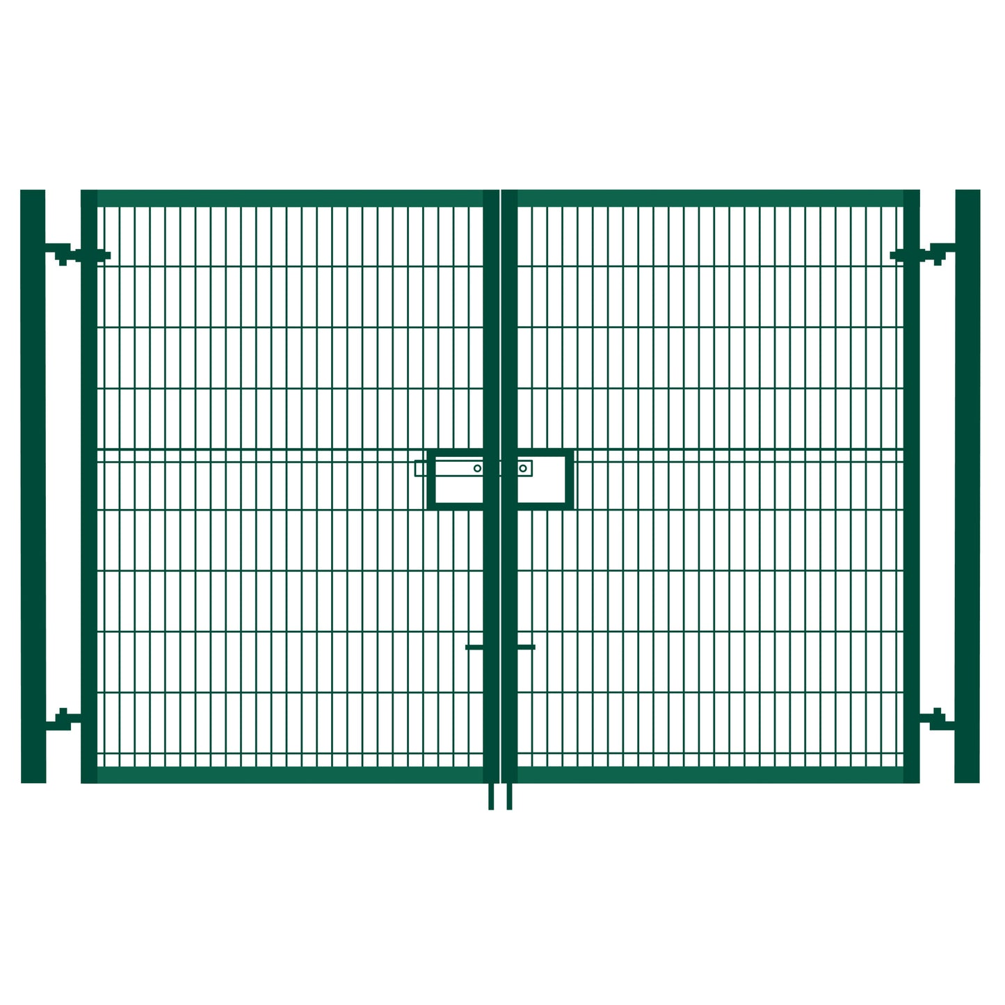 Double Leaf V Mesh Gate
