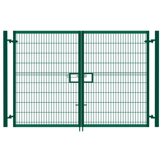 Double Leaf V Mesh Gate